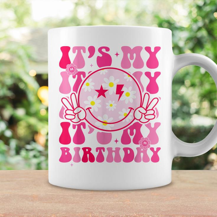 It's My Birthday Ns Girls Kid Bday Flower Groovy Coffee Mug Gifts ideas