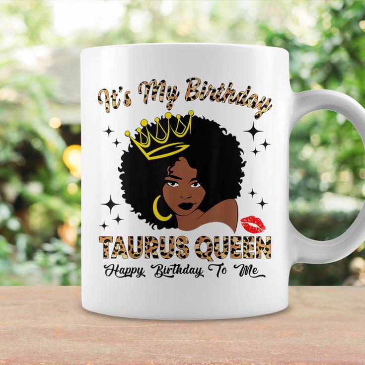 It's My Birthday Taurus Queen African American Women Coffee Mug Gifts ideas