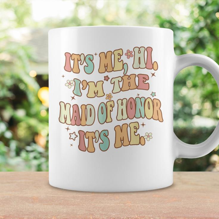 It's Me Hi I'm The Maid Of Honor It's Me Bridesmaid Coffee Mug Gifts ideas
