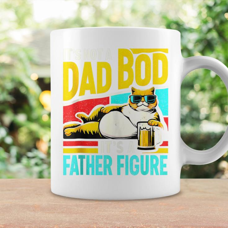It's Not A Dad Bod It's A Father Figure Cat Dad Father's Day Coffee Mug Gifts ideas