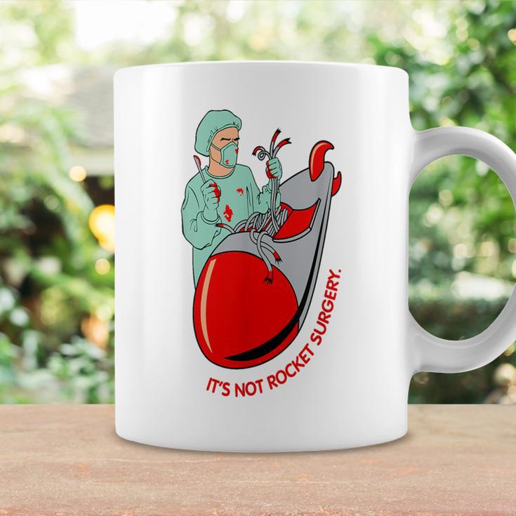 Its Not Rocket Surgery- Sarcastic Nerdy Dad Joke Coffee Mug Gifts ideas