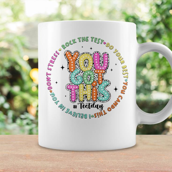 It’S Test Day You Got This Rock The Test Dalmatian Dots Coffee Mug Gifts ideas