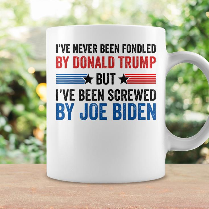 I've Never Been Fondled By Donald Trump But Joe Biden Coffee Mug Gifts ideas