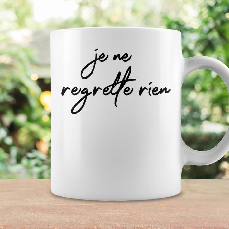 Je Ne Regrette Rien No Regrets Fun France French Coffee Mug Gifts ideas