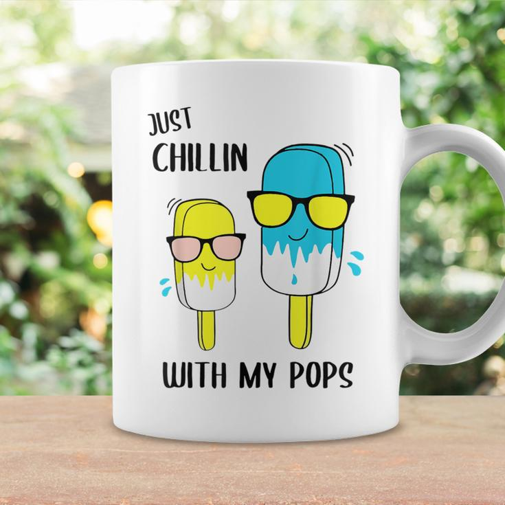 Just Chillin With My Pops Creamsicle Popsicle Coffee Mug Gifts ideas