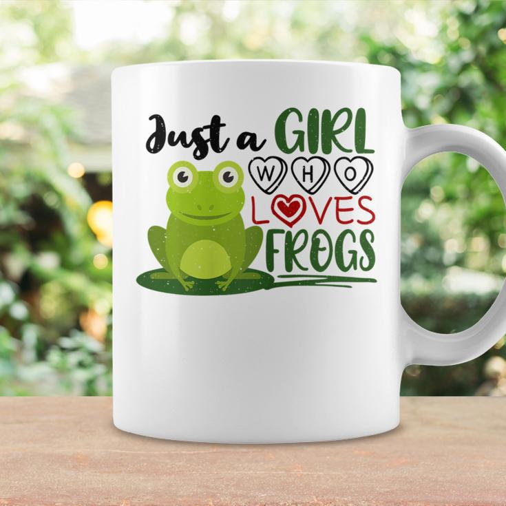Just A Girl Who Loves Frogs Frog Meme Great Present Coffee Mug Gifts ideas