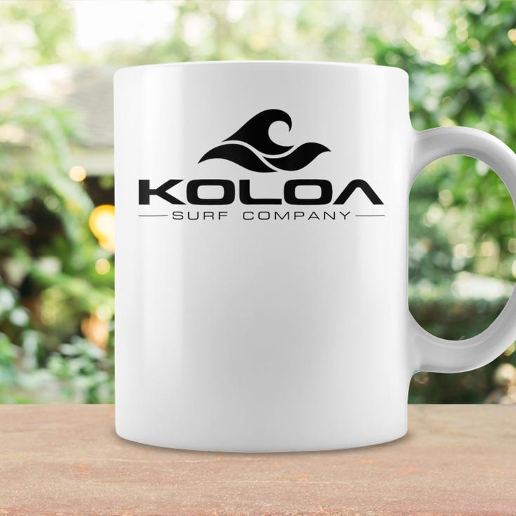 Koloa Surf Classic Wave Black Logo Coffee Mug Gifts ideas