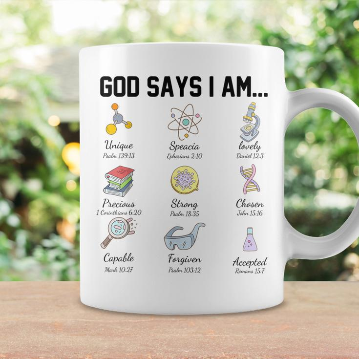 Lab Tech God Says I Am Lab Week 2024 Medical Assistant Coffee Mug Gifts ideas