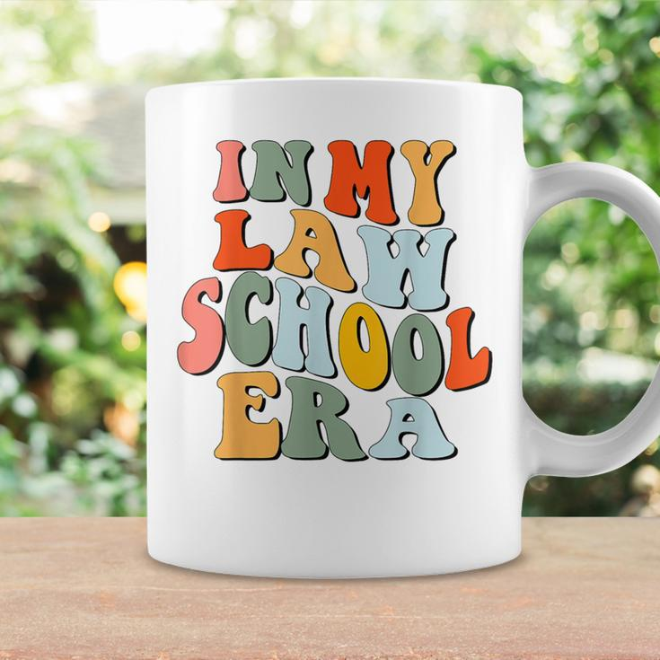 In My Law School Era Future Lawyer Student School Groovy Coffee Mug Gifts ideas