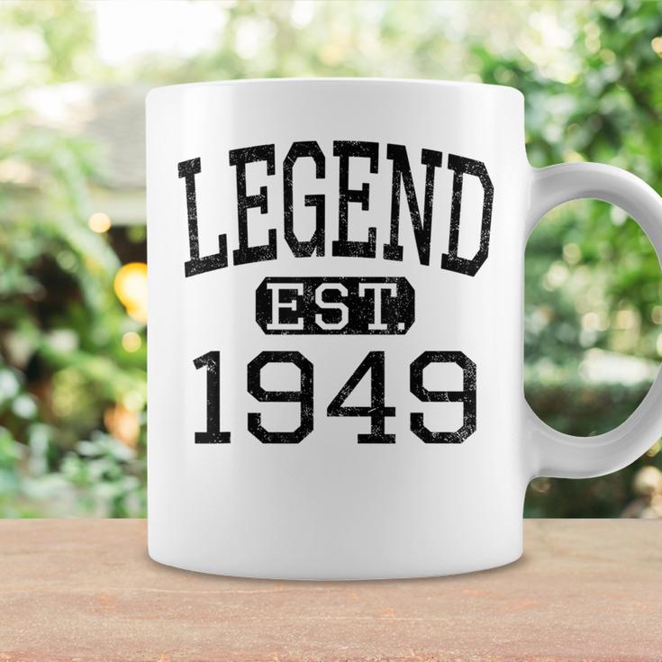 Legend Established 1949 Vintage Style Born 1949 Birthday Coffee Mug Gifts ideas