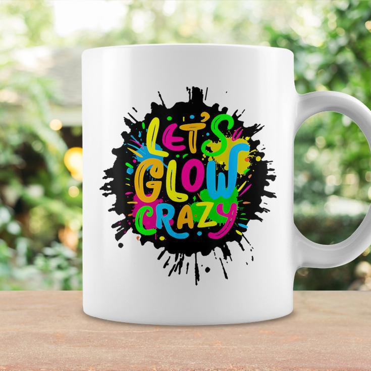Let Glow Crazy Colorful Group Team Tie Dye Coffee Mug Gifts ideas