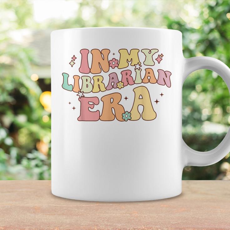 In My Librarian Era Retro Back To School Bookworm Book Lover Coffee Mug Gifts ideas