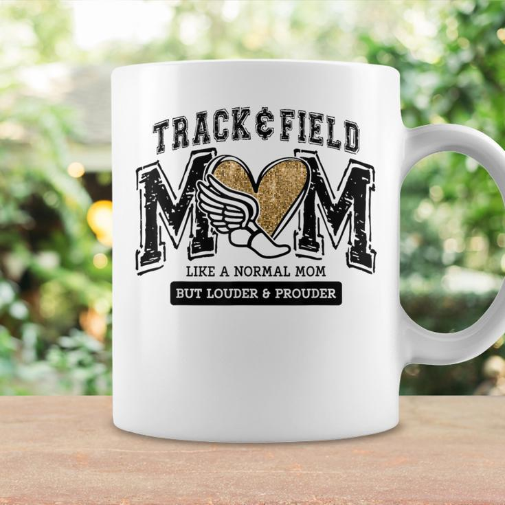 Loud Proud Track Mom Runner Track And Field Mama Coffee Mug Gifts ideas