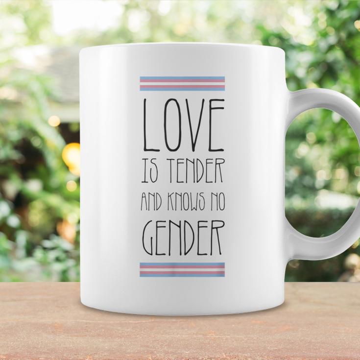 Love Is Tender And Knows No Gender Lgbt Transgender Trans Coffee Mug Gifts ideas