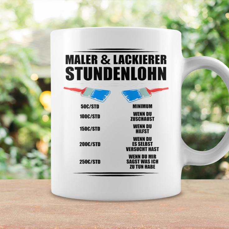 Maler Und Lackierer Stundenlohn Tassen Geschenkideen