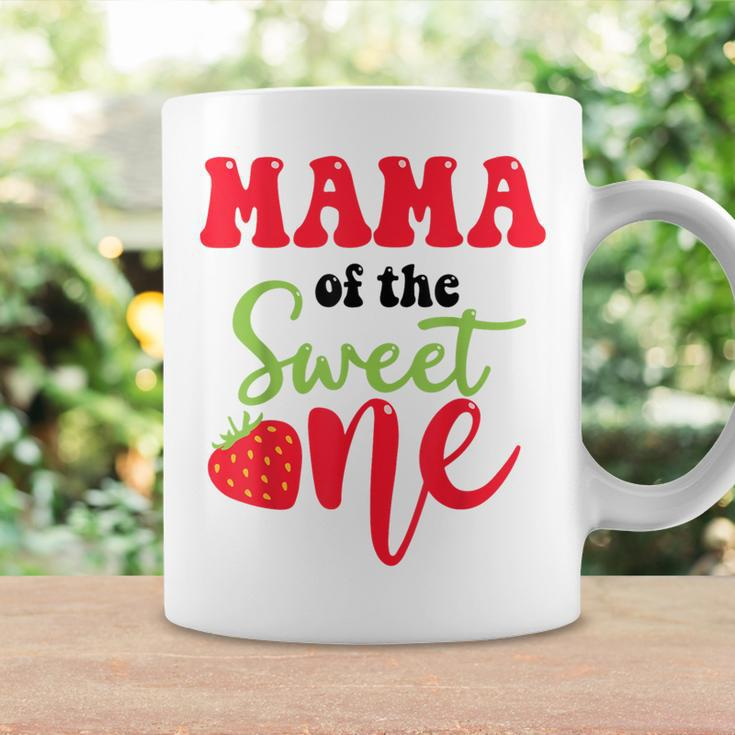 Mama Of The Sweet One Strawberry Summer First Birthday Coffee Mug Gifts ideas