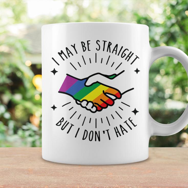 I May Be Straight But I Don't Hate Lgbtqia Ally Pride Coffee Mug Gifts ideas