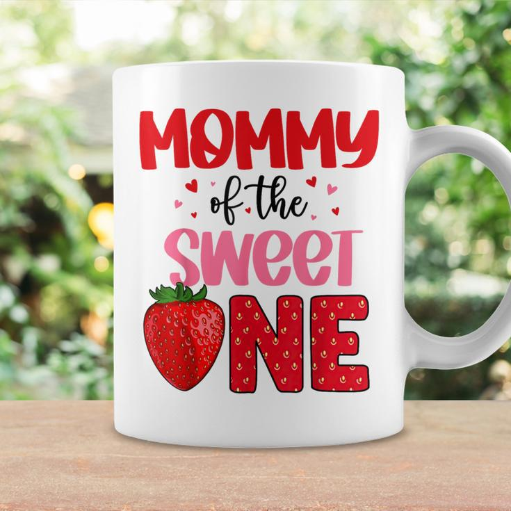 Mommy Of The Sweet One Strawberry Birthday Family Party Coffee Mug Gifts ideas