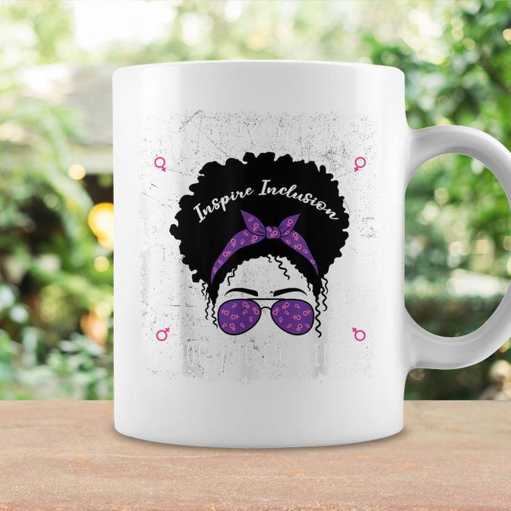 National Women's History Month 2024 History Month Messy Bun Coffee Mug Gifts ideas