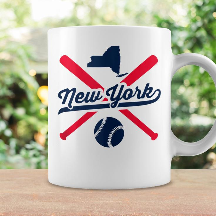 New York Baseball Vintage State Pride Love City Red Coffee Mug Gifts ideas