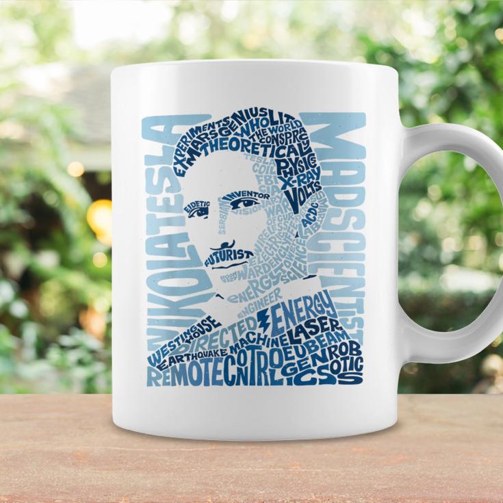 Nikola Tesla Illustration Por Glitschika s Taza de café Ideas de regalos