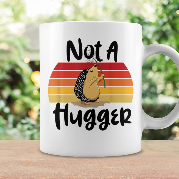 Not A Hugger Quote Hedgehog Lover Coffee Mug Gifts ideas