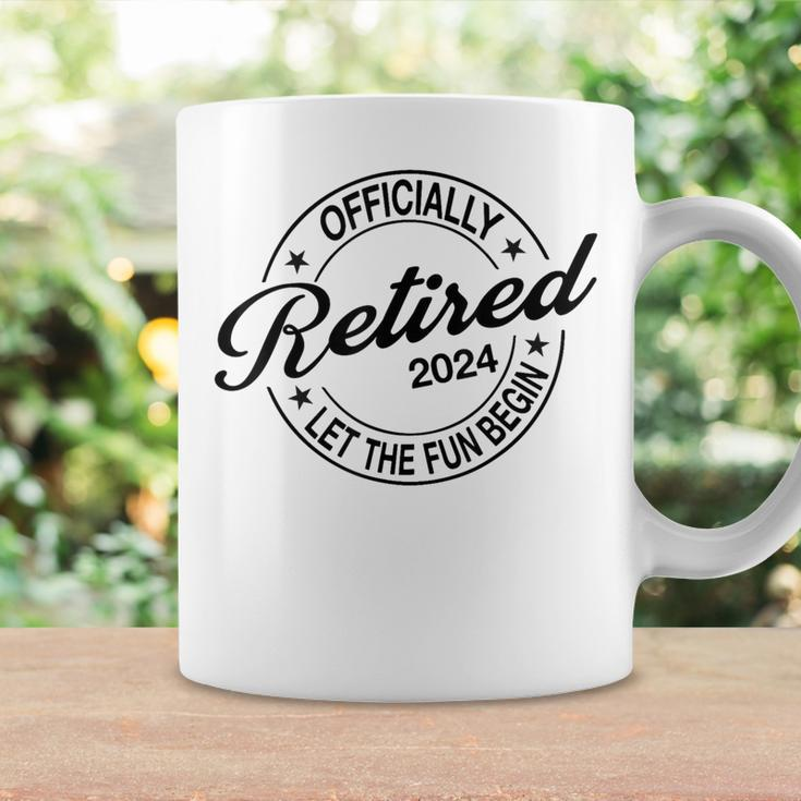 Officially Retired 2024 Retirement Party Coffee Mug Gifts ideas