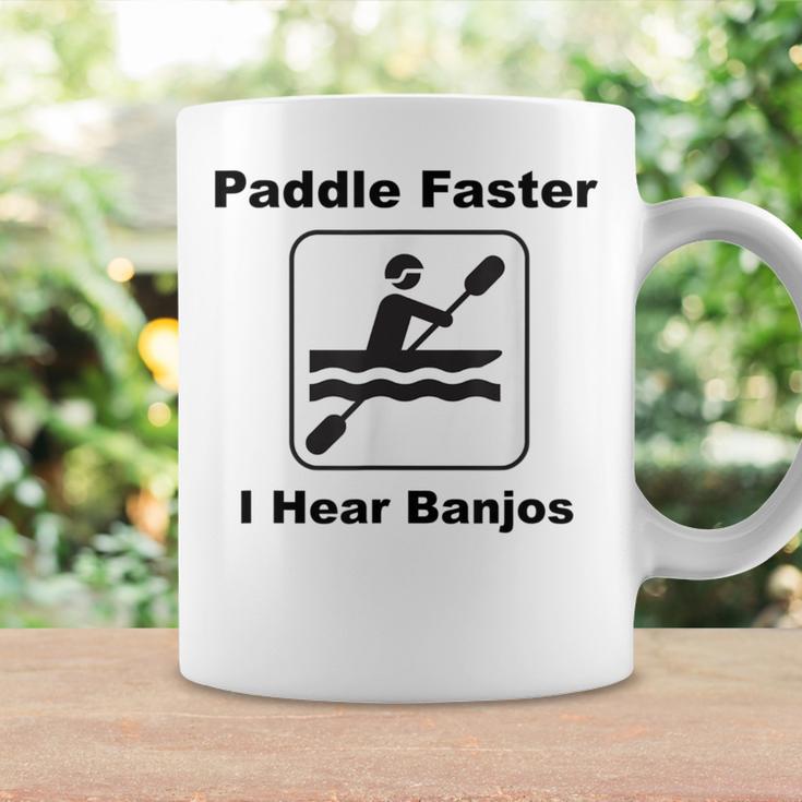 Paddle Faster I Hear Banjos Kayak Or Canoe Coffee Mug Gifts ideas