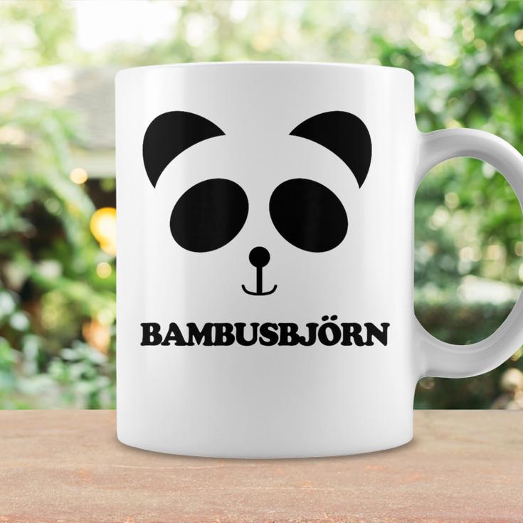 Panda-Gesicht Tassen Bambusbjörn, Witzig & Unisex Weiß Geschenkideen