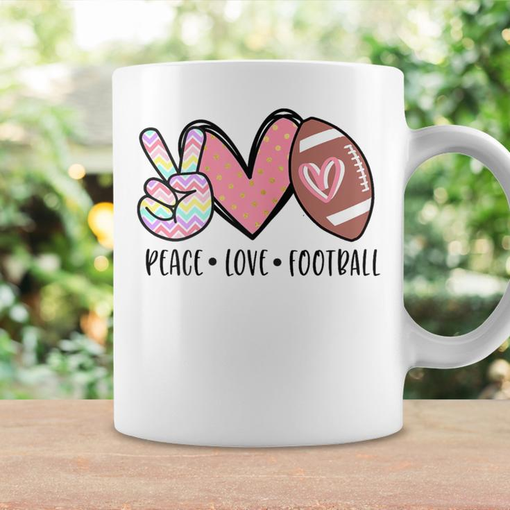 Peace Love Football Cute For N Girls Toddler Coffee Mug Gifts ideas