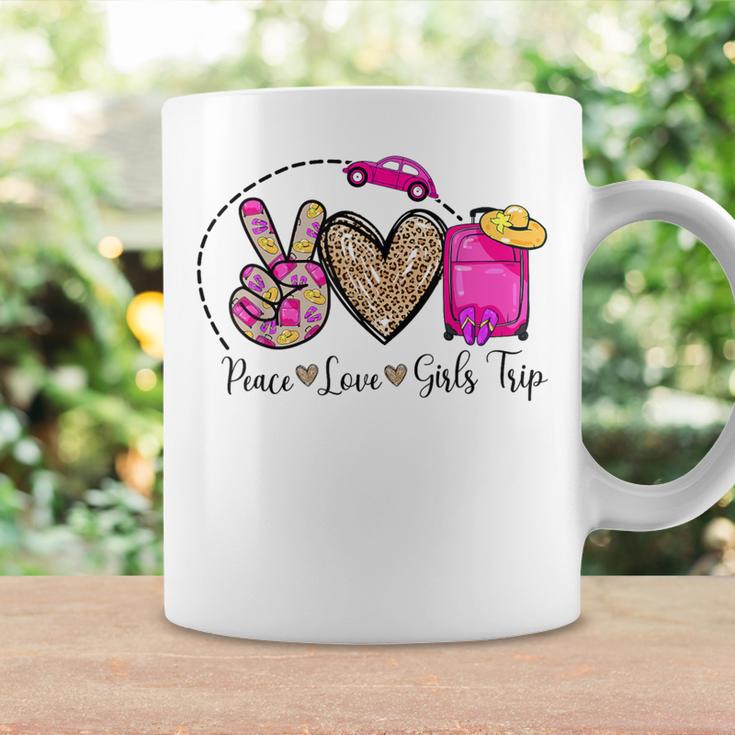 Peace Love Girls Trip Black Melanin American Pride Coffee Mug Gifts ideas