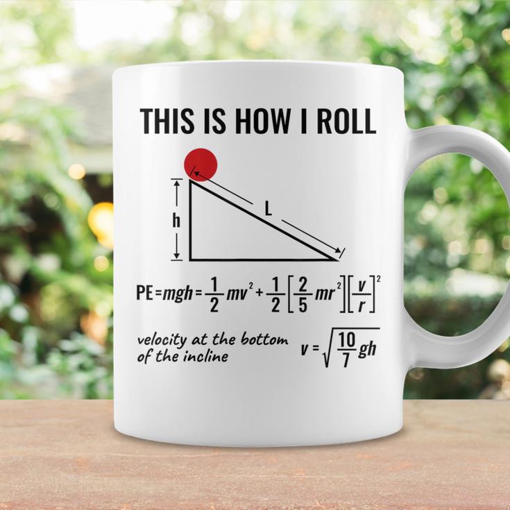 Physicist Physics Velocity Equation This How I Roll Coffee Mug Gifts ideas