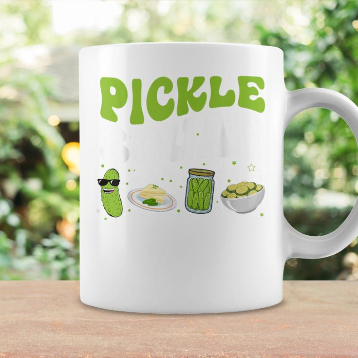 Pickle Squad Cute Pickle Cucumber Pickle Lover Coffee Mug Gifts ideas