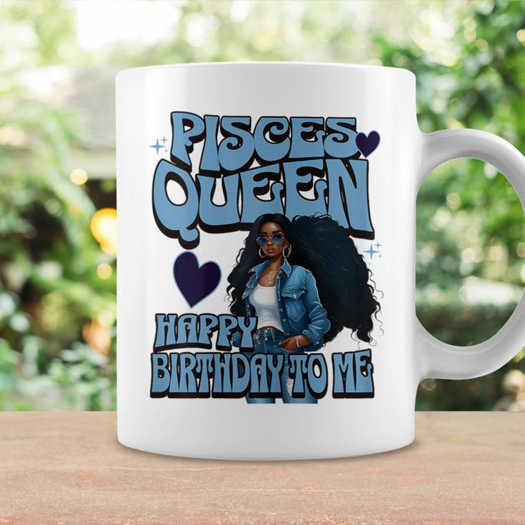 Pisces Queen Happy Birthday To Me Melanin Birthday Girl Coffee Mug Gifts ideas