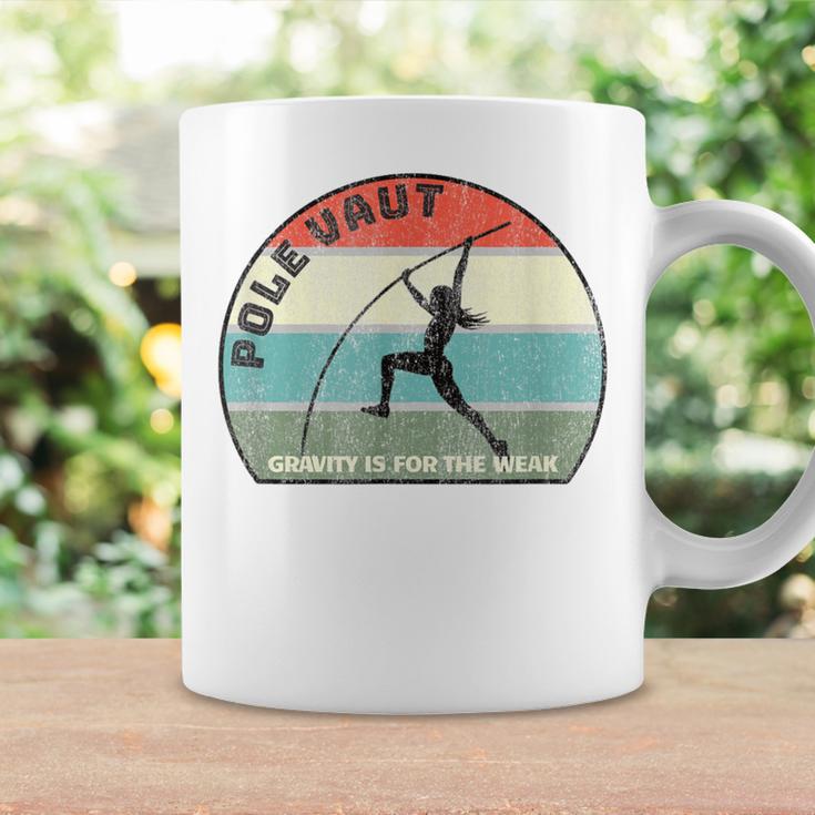 Pole Vault Girl Gravity Is For The Weak Coffee Mug Gifts ideas