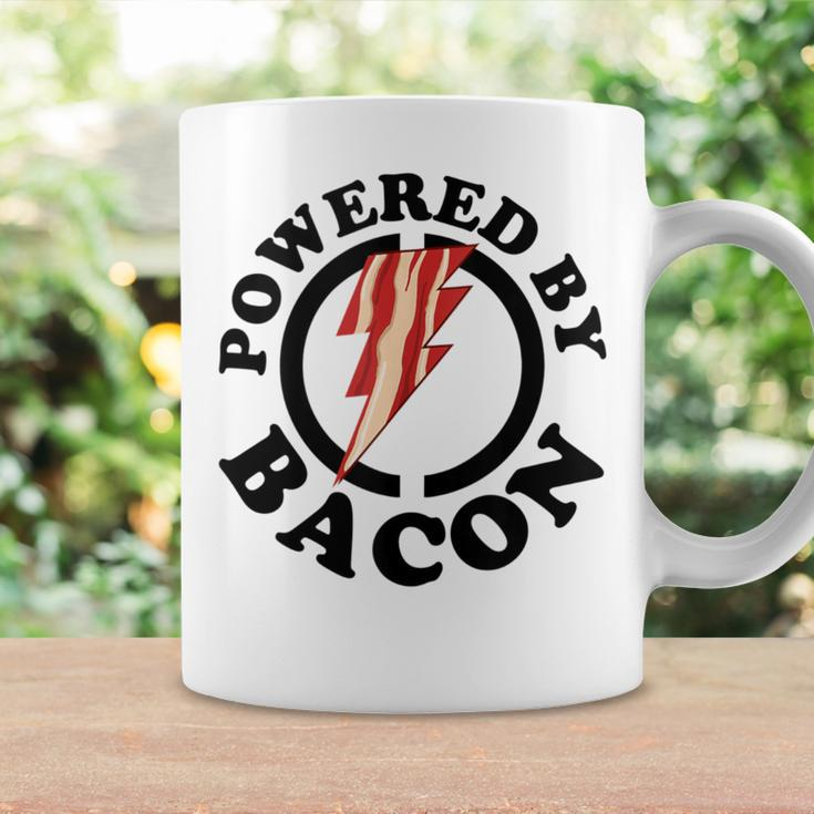 Powered By Bacon Bacon Lovers Powered By Bacon Coffee Mug Gifts ideas