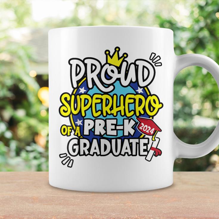 Proud Superhero Team 2024 Boys Girls Pre-K Crew Graduation Coffee Mug Gifts ideas