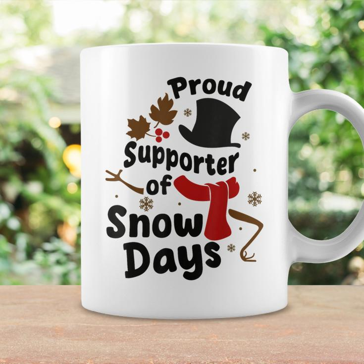 Proud Supporter Of Snow Days Teacher Coffee Mug Gifts ideas