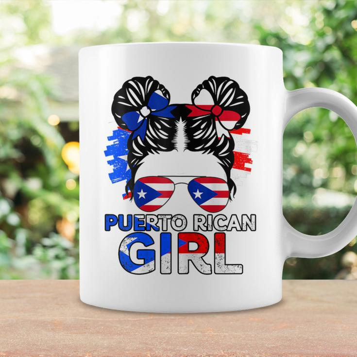 Puerto Rico Flag Messy Puerto Rican Girls Souvenirs Coffee Mug Gifts ideas