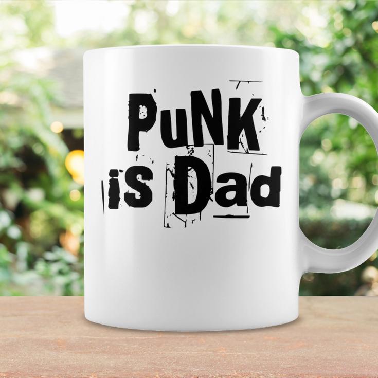 Punk Is Dad Cool Father Love Father's Day Quote Coffee Mug Gifts ideas