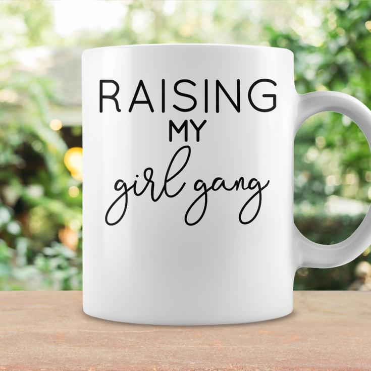 Raising My Girl Gang Mom Momma Mommy Mama Coffee Mug Gifts ideas