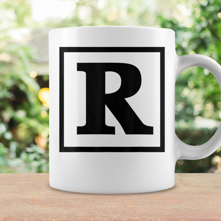 Rated R R Rating Movie Film Restricted Graphic Coffee Mug Gifts ideas