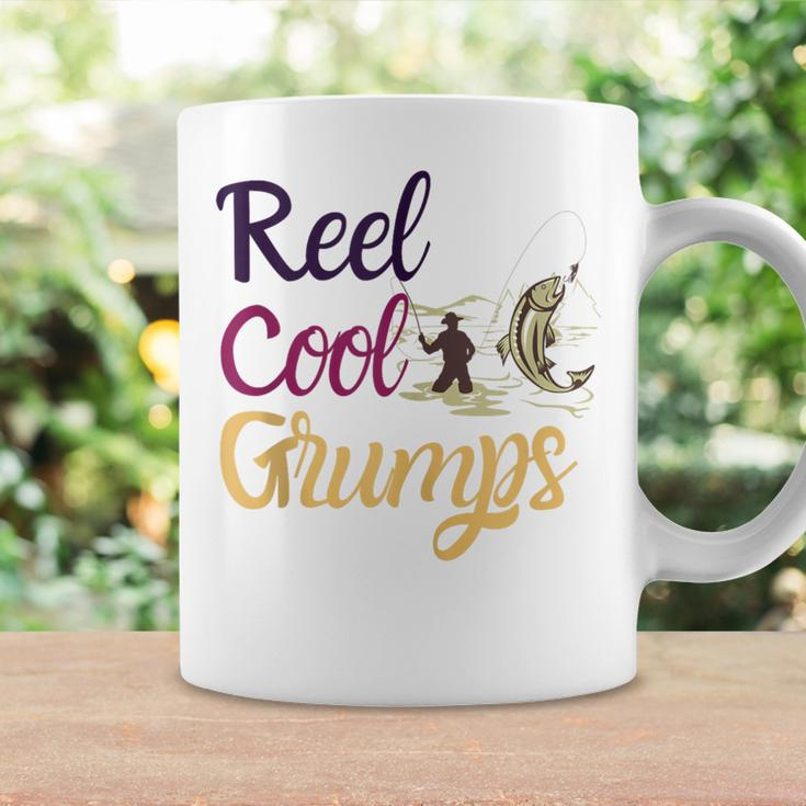 Reel Cool Grumps Vintage Fishing Father's Day Coffee Mug Gifts ideas