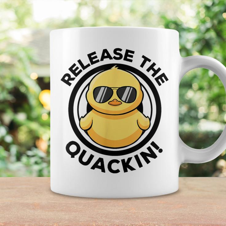 Release The Quackin I Love Duck Lovers Yellow Duck Coffee Mug Gifts ideas