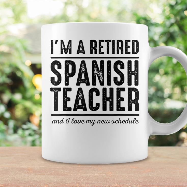 Retired Spanish Teacher Schedule 1 Spanish Teacher Coffee Mug Gifts ideas