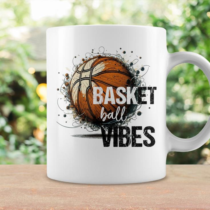 Retro Basketball Vibes Sports Day Kids Men Women Coffee Mug Gifts ideas