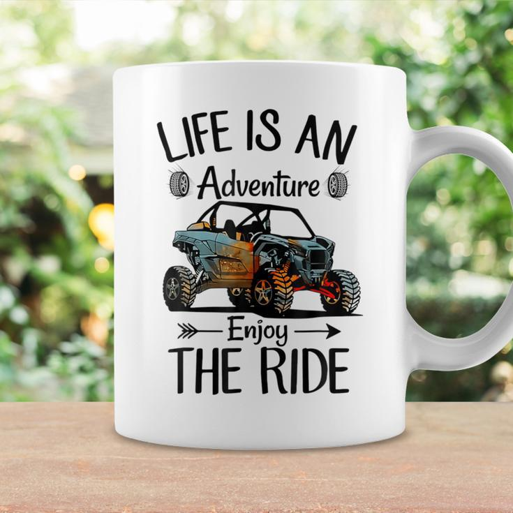 Retro Enjoy The Ride Atv Rider Utv Mud Riding Sxs Offroad Coffee Mug Gifts ideas