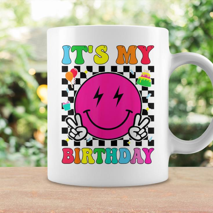 Retro Groovy It's My Birthday Boys Girls Kid Bday Coffee Mug Gifts ideas