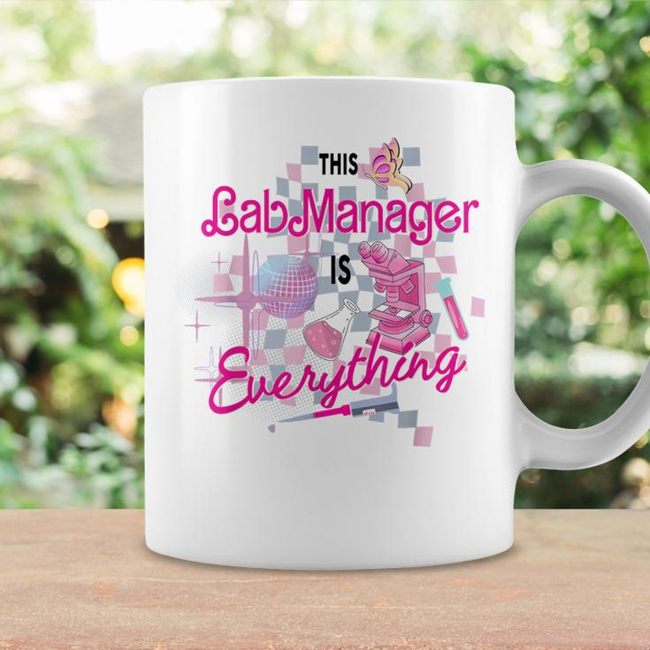 Retro This Lab Manager Is Everything Lab Week 2024 Coffee Mug Gifts ideas