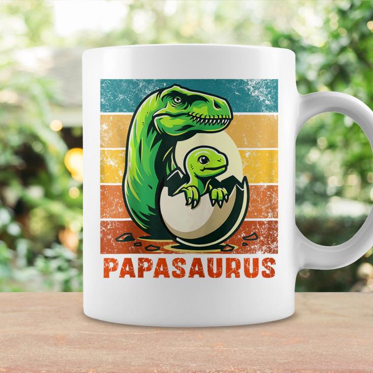 Retro Papasaurusatertag Bester Papa T-Rex Papa Dinosaur Kapuzenjacke Tassen Geschenkideen